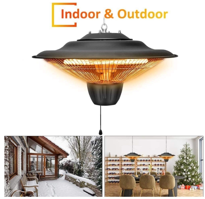 Nightclub patio heater waterproof
