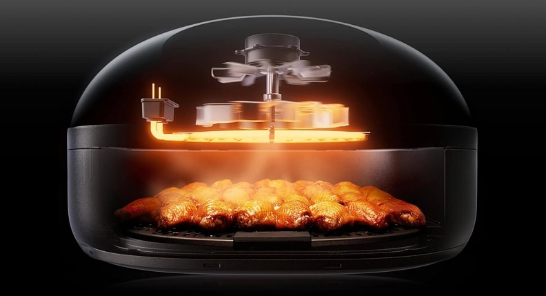 500W IR emitter for steam oven